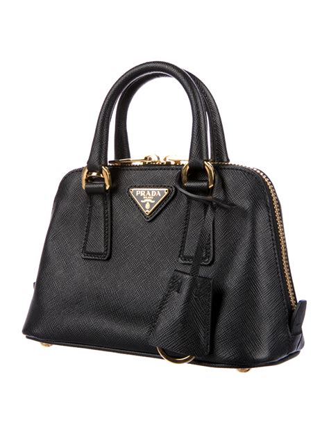 prada promenade bag black gloss|Prada promenade bag mini.